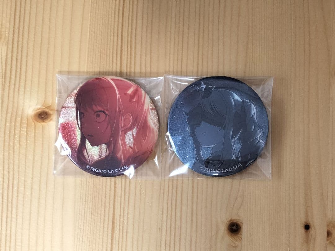 プロセカ 暁山瑞希 グリッター缶バッジ グリ缶 47C 48C 化けの花