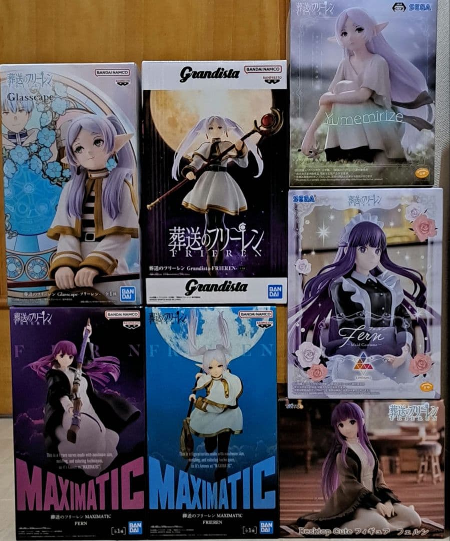 葬送のフリーレン】 プライズ フィギュア まとめ売り 7体 - メルカリ