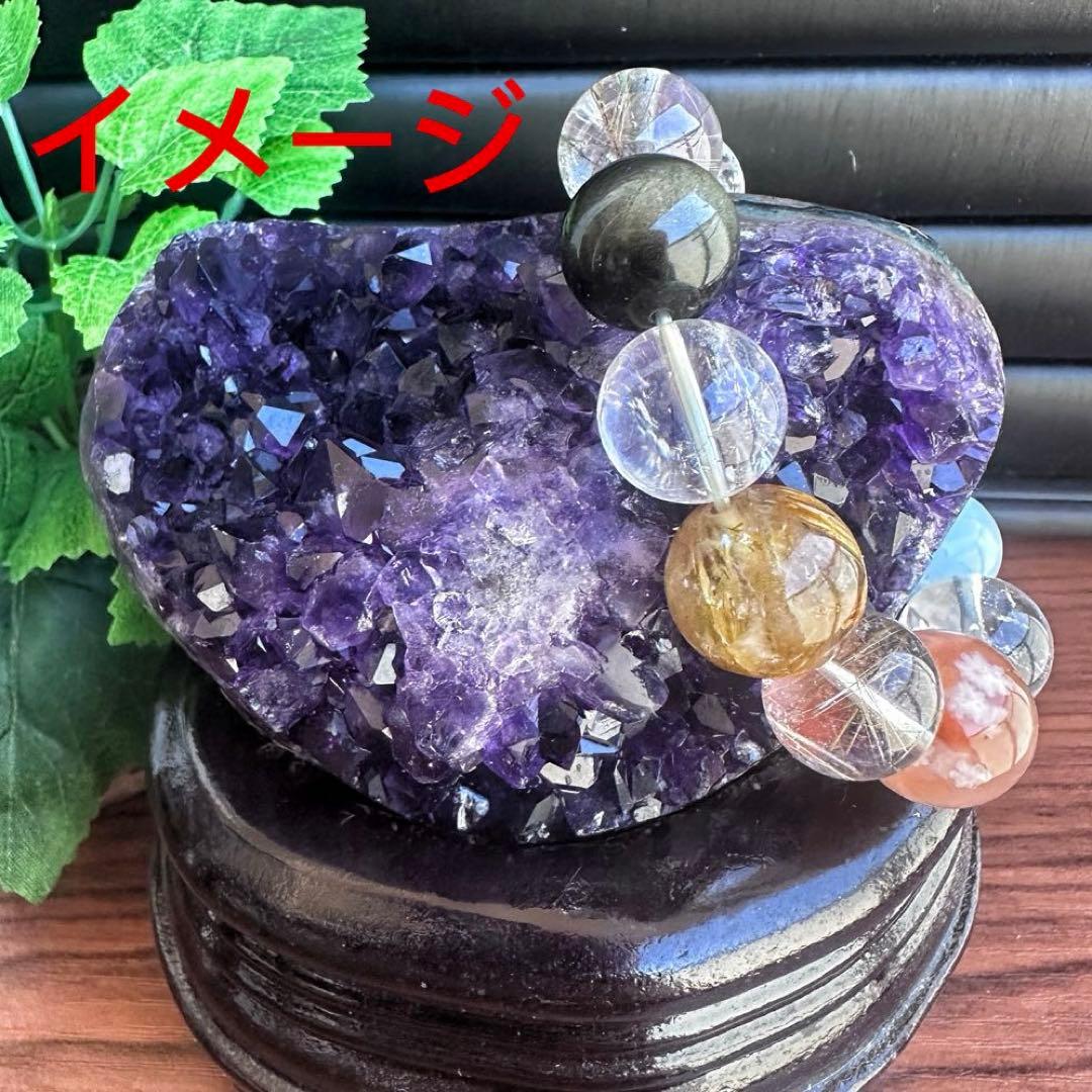濃紫の煌めきウルグアイ産☆キラキラ☆アメジストクラスターパワーストーンA1136
