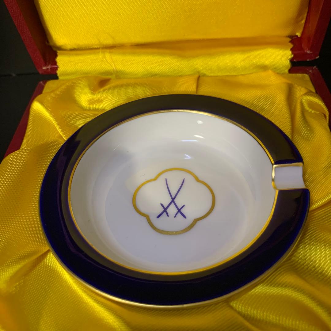 ドイツ　⚔️マイセン　灰皿(箱入) +姫フォーク