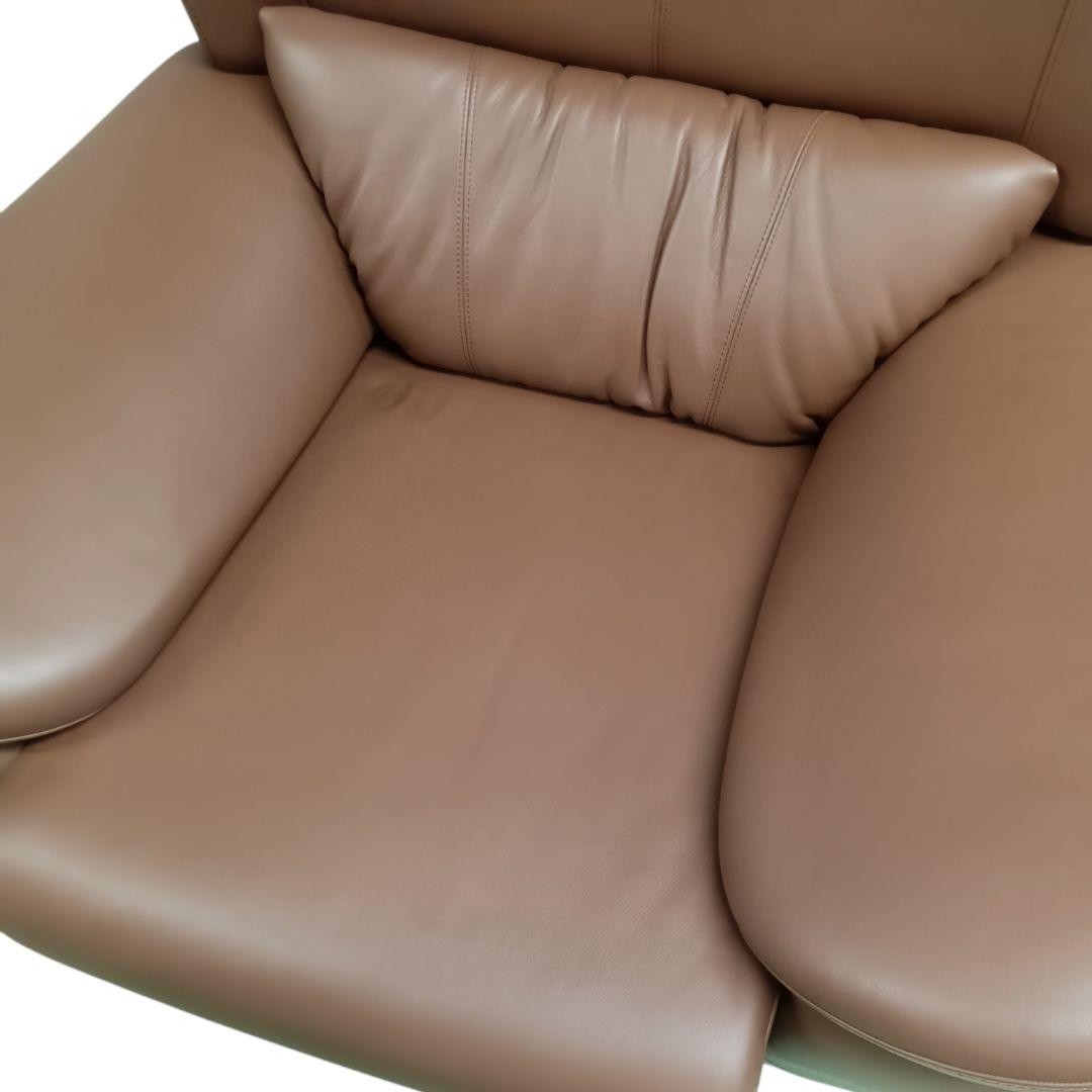 karimoku カリモク レザー 1人掛け ソファ