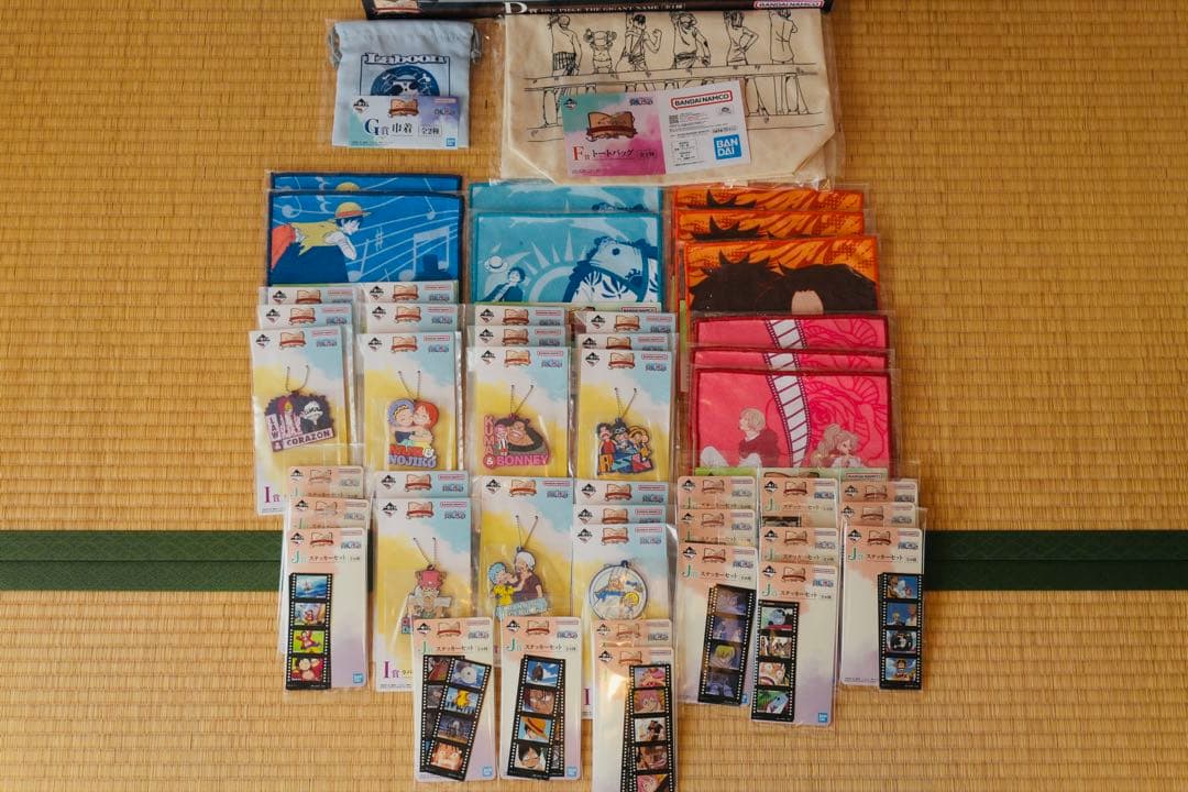 〈新品未開封〉一番くじ ワンピース ドラマティックメモリーズ A賞〜Ｊ賞+おまけ