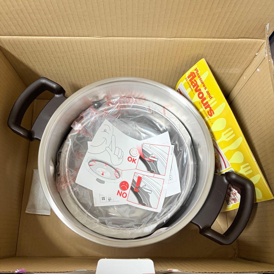 新品 T-fal 圧力鍋 クリプソ プルミエ 4.5L IH対応