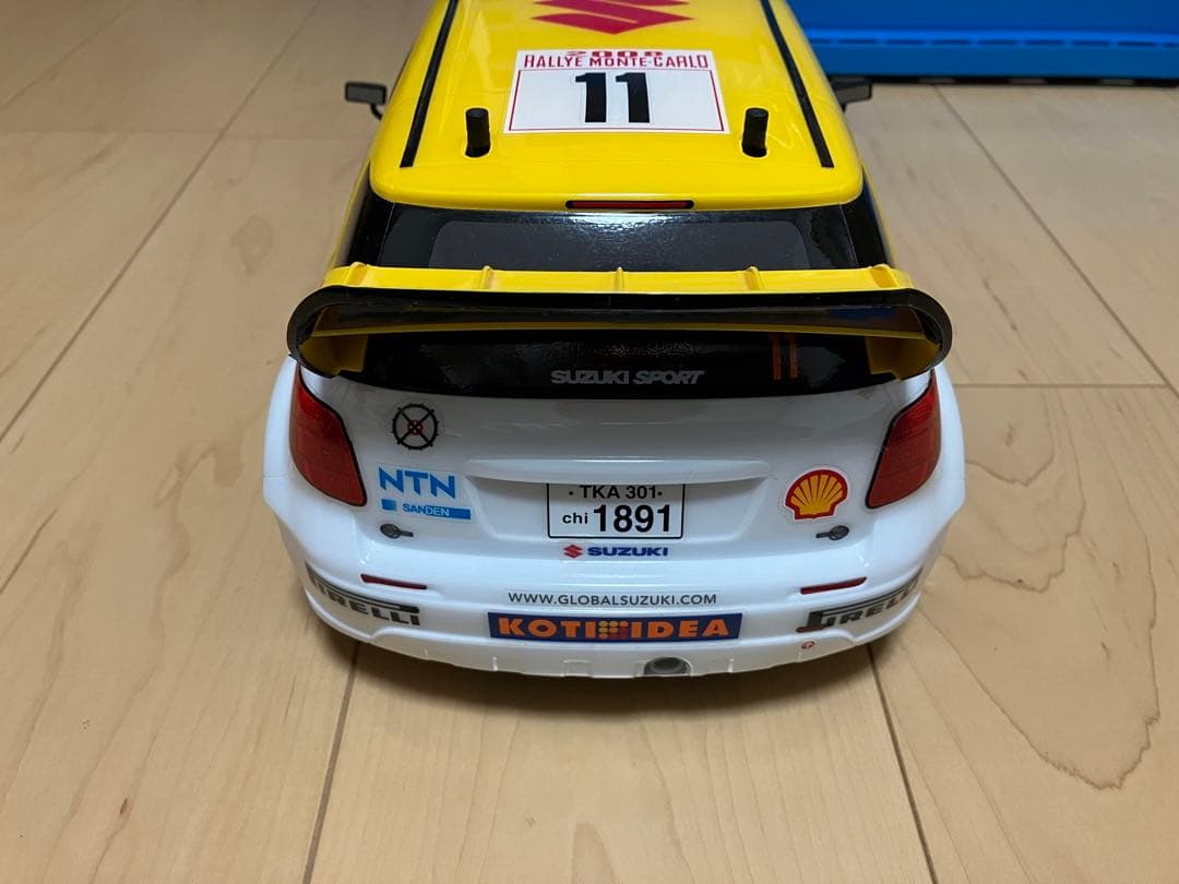 タミヤ ラジコンXB PRO 1/10 SUZUKI SX4 WRC 黄色 - メルカリ