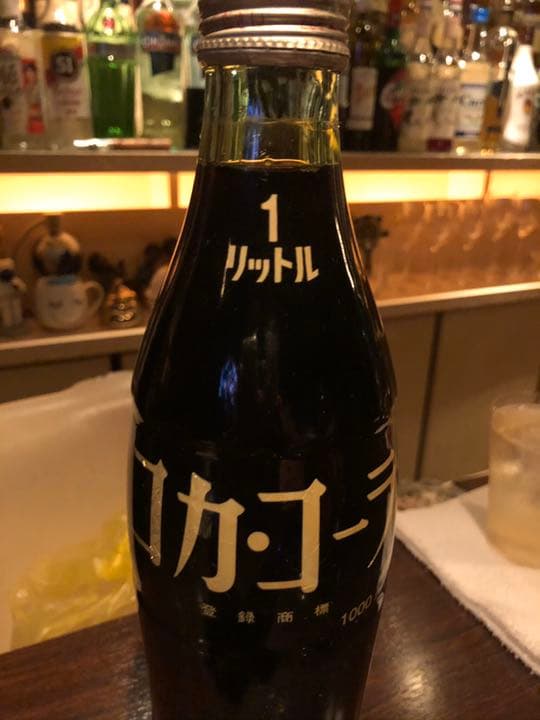 コカコーラ 瓶 1リットル アンティーク
