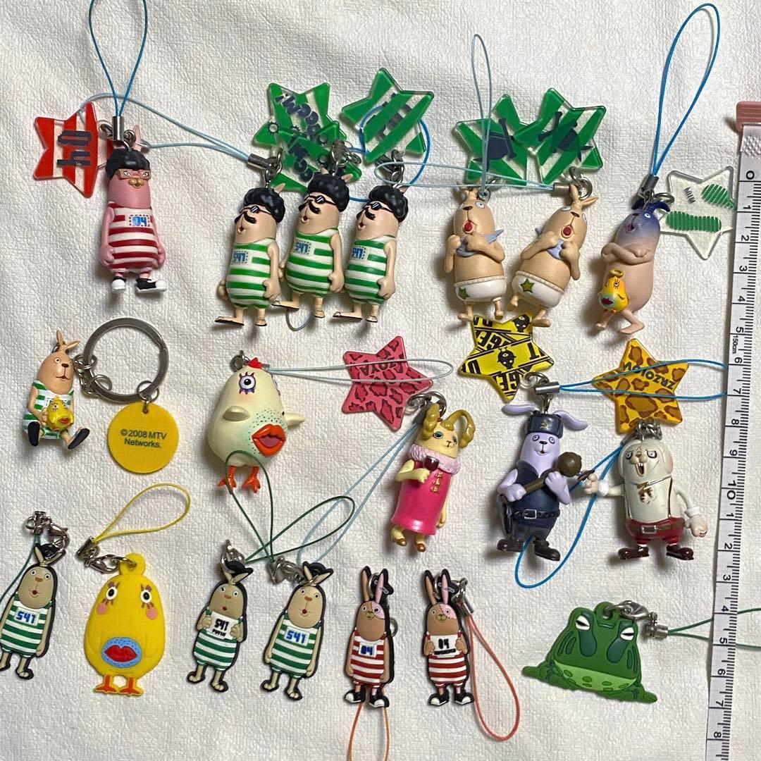 まとめ売り ウサビッチ フィギュアストラップセット キーホルダー