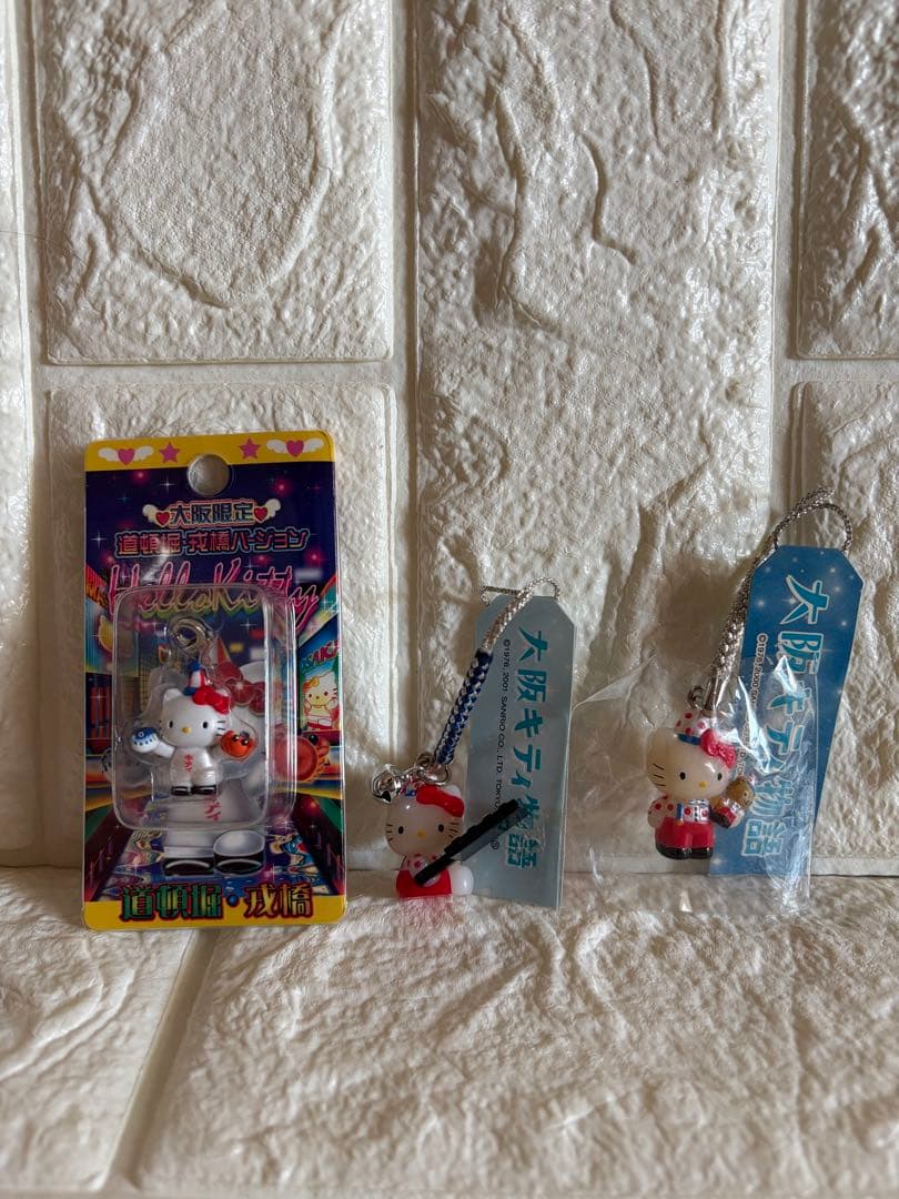 ご当地キティ【大阪限定】3点 道頓堀 大阪キティ物語 食いだおれ