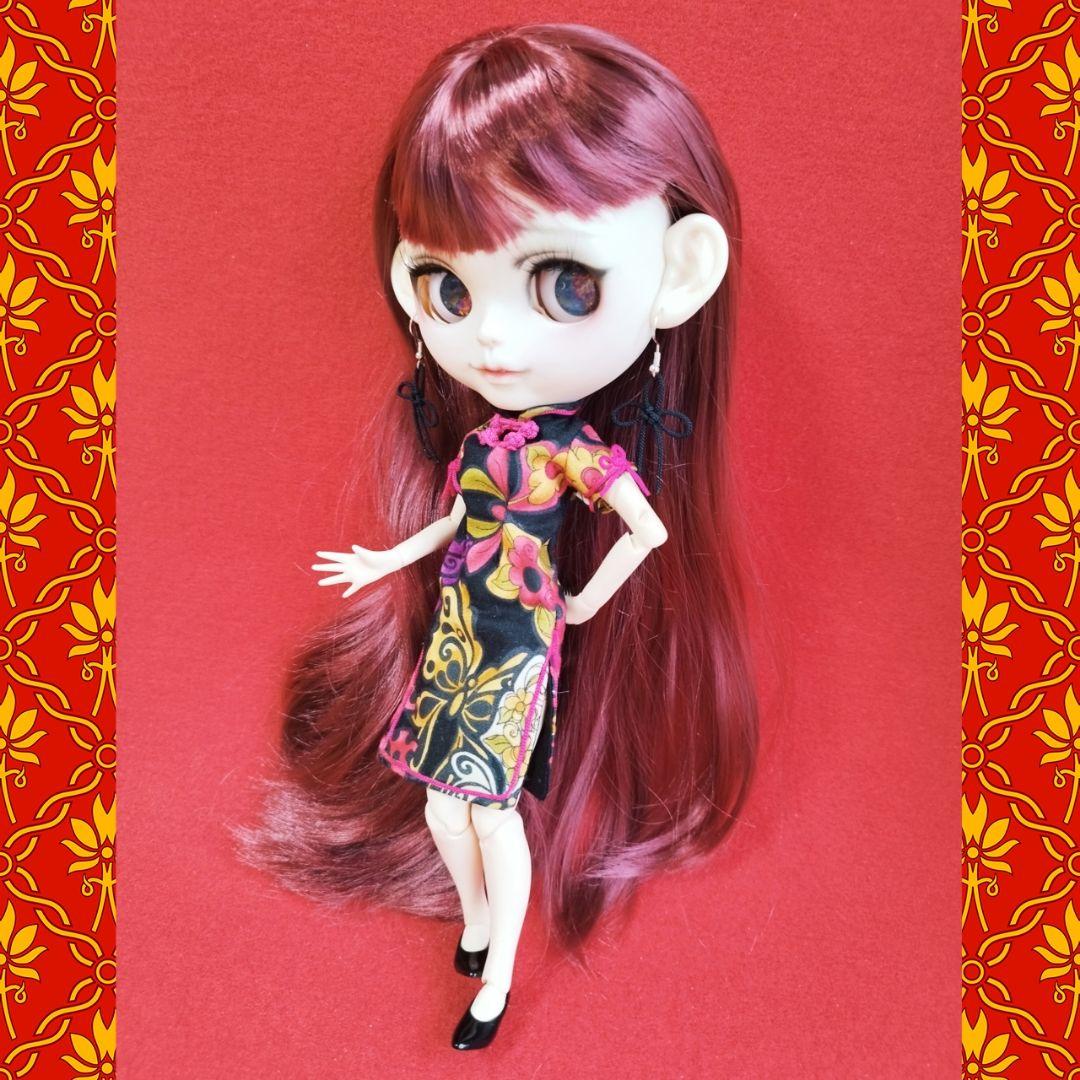 ご確認用　アイシードール　ブライス　チャイナ服　アウトフィット　チャイナドレス