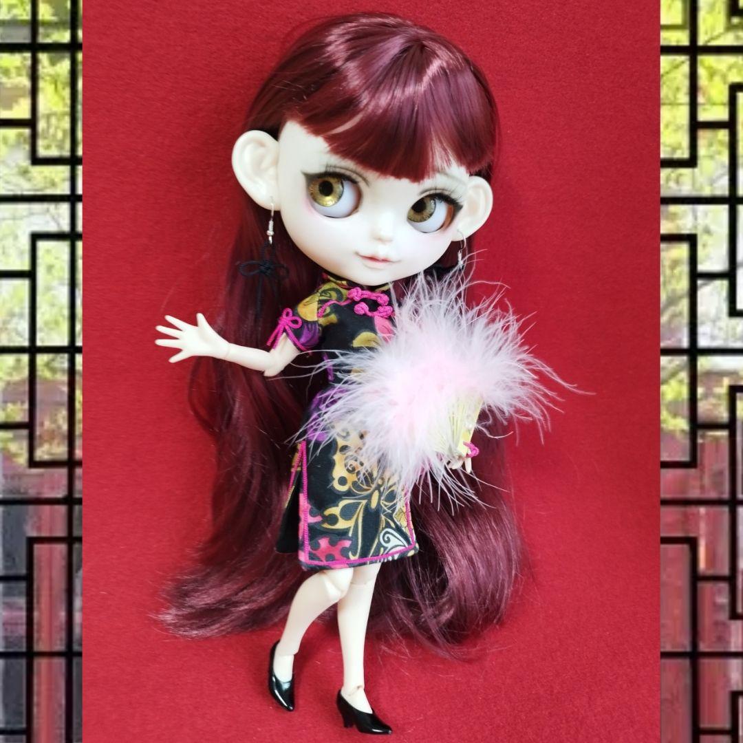 ご確認用　アイシードール　ブライス　チャイナ服　アウトフィット　チャイナドレス