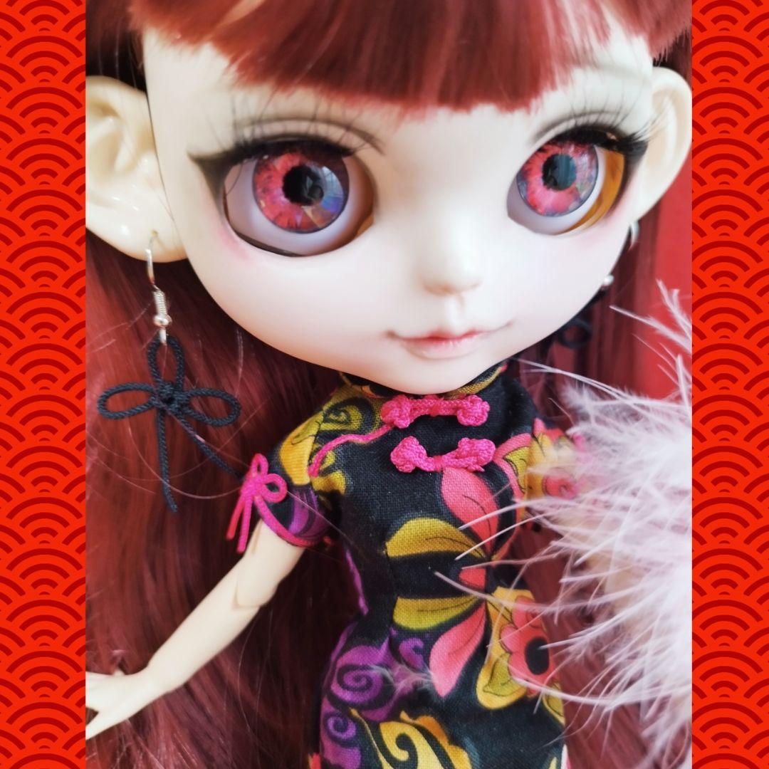 ご確認用　アイシードール　ブライス　チャイナ服　アウトフィット　チャイナドレス