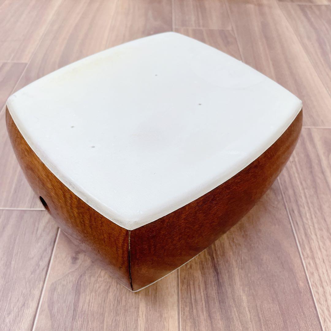 細棹 三味線 犬皮 平溝 丸打胴　花梨材