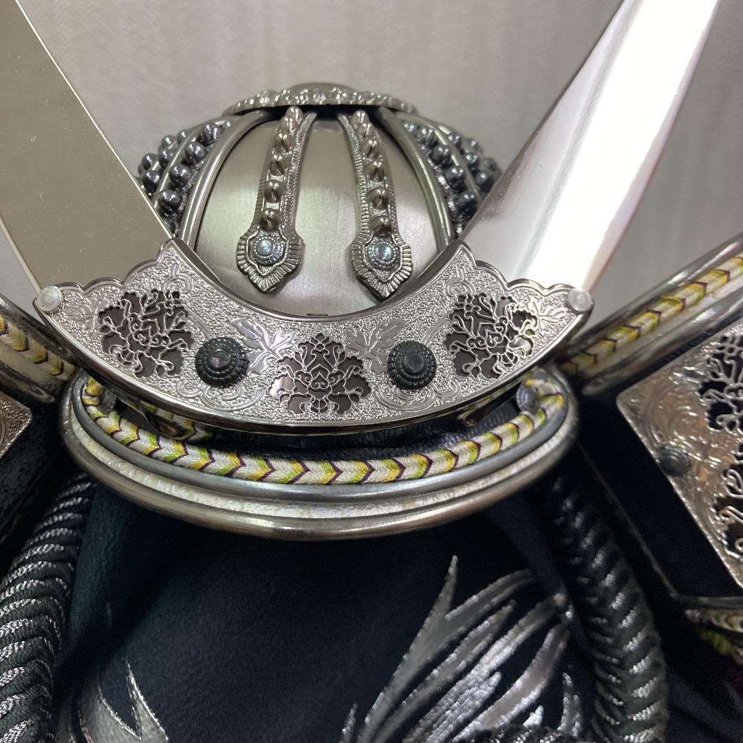 E2 訳あり特価！五月人形兜のみ　五月鎧兜　五月初節句　コンパクト兜