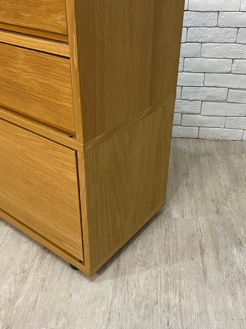 【東京都内23区配送無料】無印　チェスト　収納棚　箪笥　サイドボード　北欧