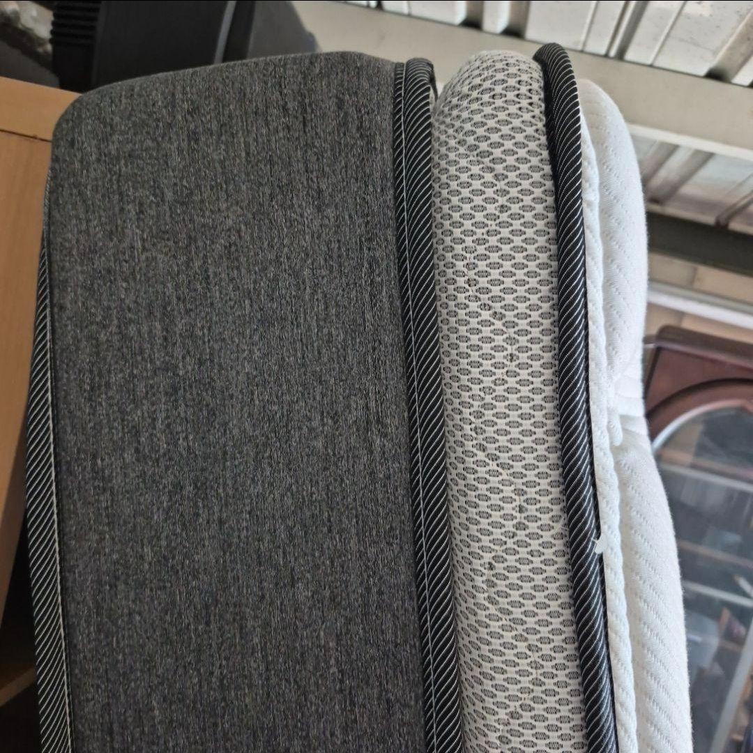 e10　シングルスプリングマットレス グレー