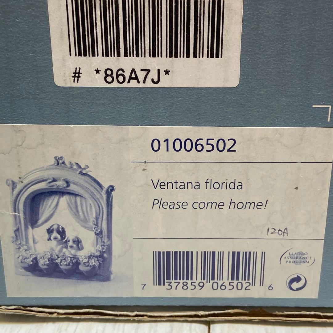 LLADRO リヤドロ⭐️可愛いながめ　置物　陶器　ガラスケース付き