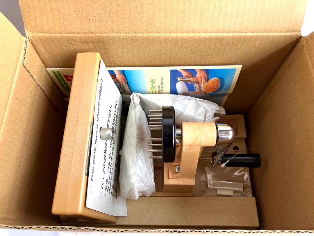 【未使用】ニューキャベック NEW CABBEC キャベツの細切り 回転調理器