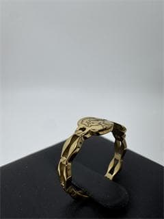 《日本製18金》K18ゴールド ハート型チャームリング1.66g 11号即日発送