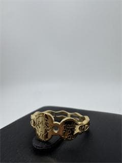 《日本製18金》K18ゴールド ハート型チャームリング1.66g 11号即日発送