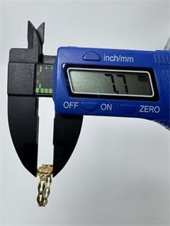 《日本製18金》K18ゴールド ハート型チャームリング1.66g 11号即日発送