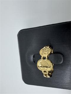 《日本製18金》K18ゴールド ハート型チャームリング1.66g 11号即日発送