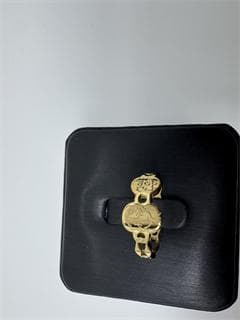 《日本製18金》K18ゴールド ハート型チャームリング1.66g 11号即日発送