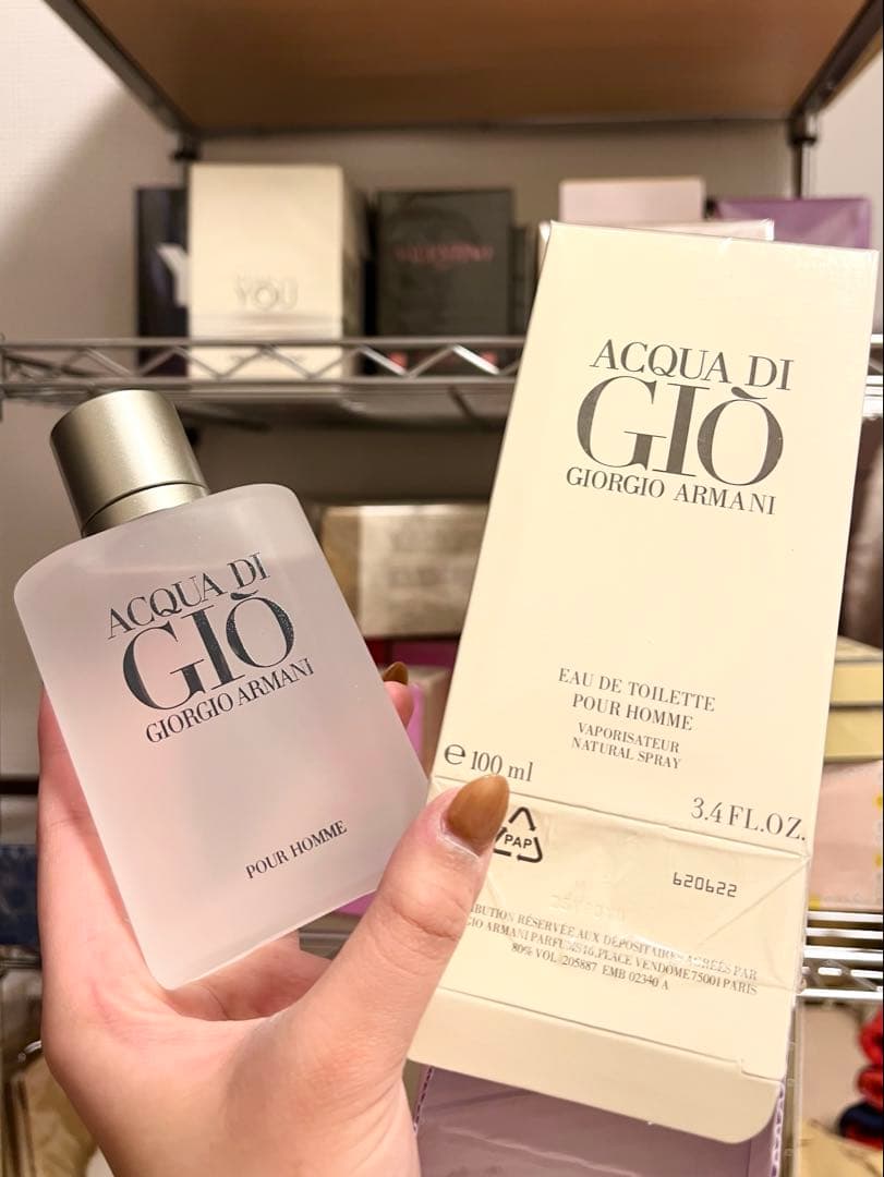 香水(男性用) Acqua di Gio 100ml Eau de Toilette