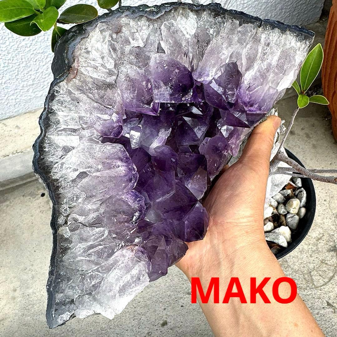M1696☆アメジストドーム4.0Kg☆天然石　原石☆N50404