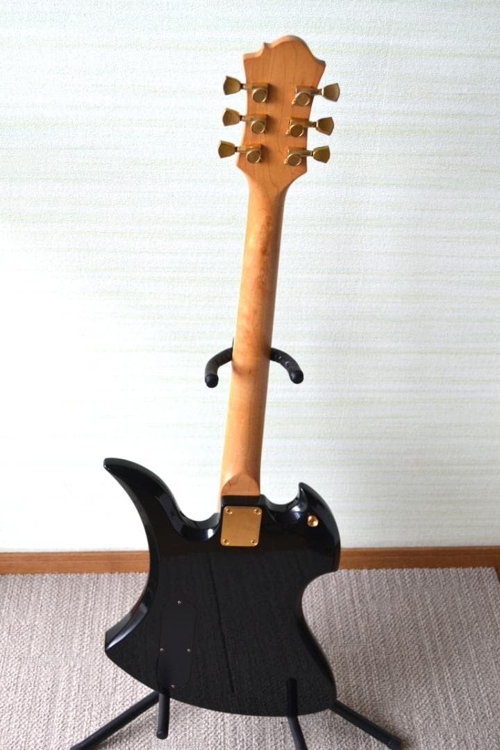 エレキギターモッキンバードモデル（ソフトケース付）音出し確認 Bロゴ