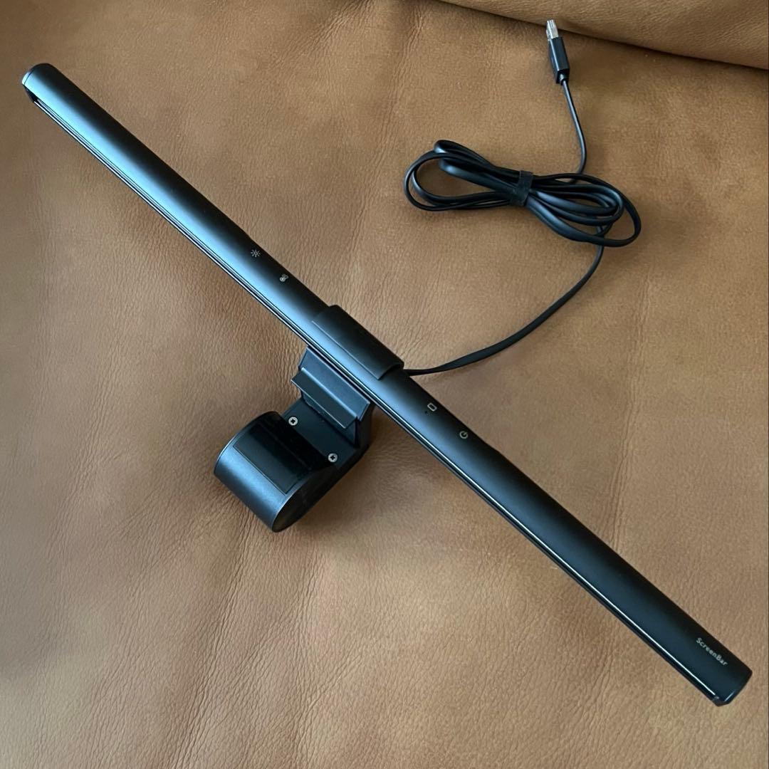 【美品】BenQ screenbar モニターライト　自動調光付き
