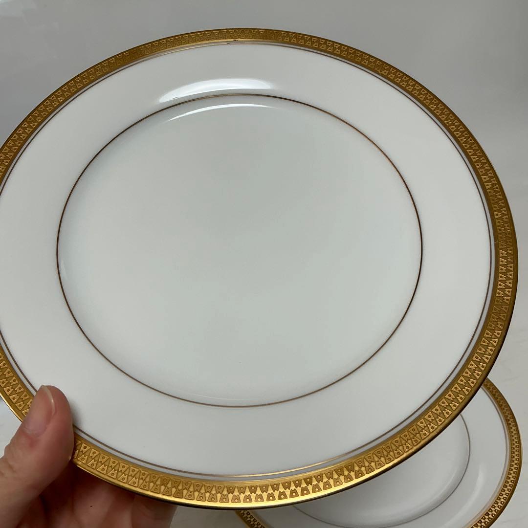 ノリタケ　ゴールドリッジシリーズ　コンテンポラリー　5枚セット ゴールド