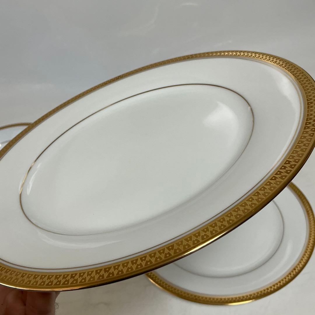 ノリタケ　ゴールドリッジシリーズ　コンテンポラリー　5枚セット ゴールド