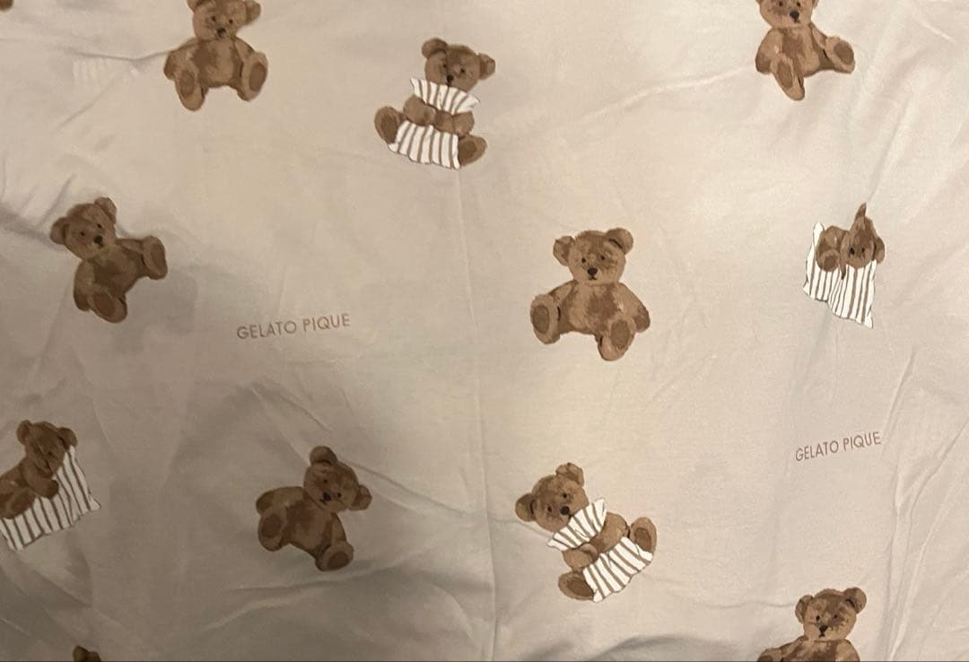 セミダブル　ジェラートピケ　寝具3点セット