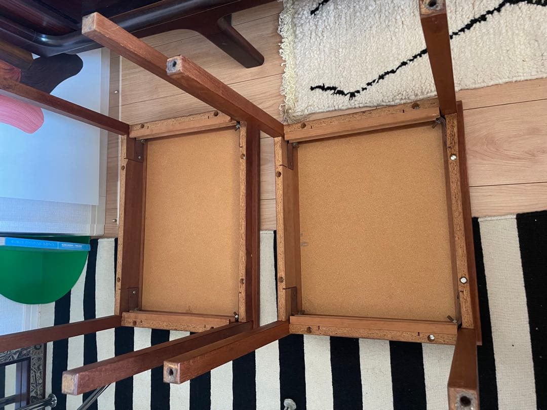 デンマーク　タイルトップ　ネストテーブル