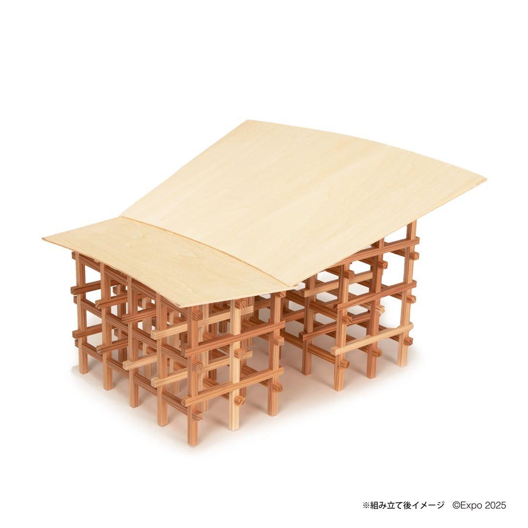 万博EXPO2025 The Grand Ring 木製工作キット大屋根リング - メルカリ