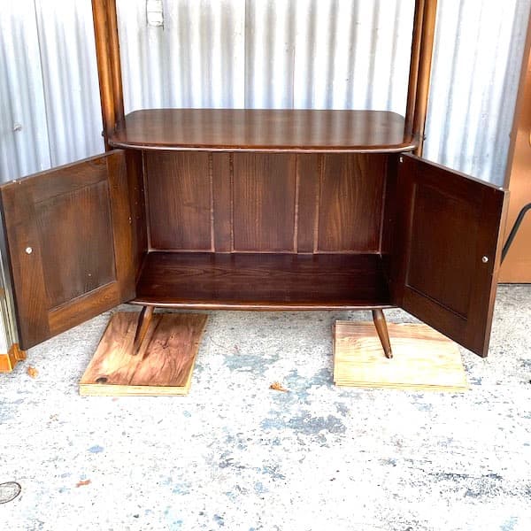 アーコール　ルームディバイダー　オープンラック　ブックシェルフ　棚　ERCOL