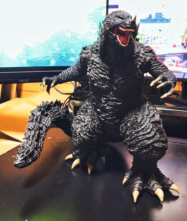 ゴジラフィギュア 約33cm ブラック