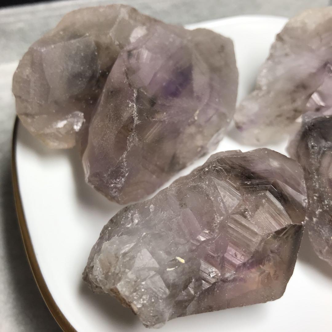 500★特別ご提供★愛の守護石♡【幻影紫水晶アメジストファントム原石セット】❤️