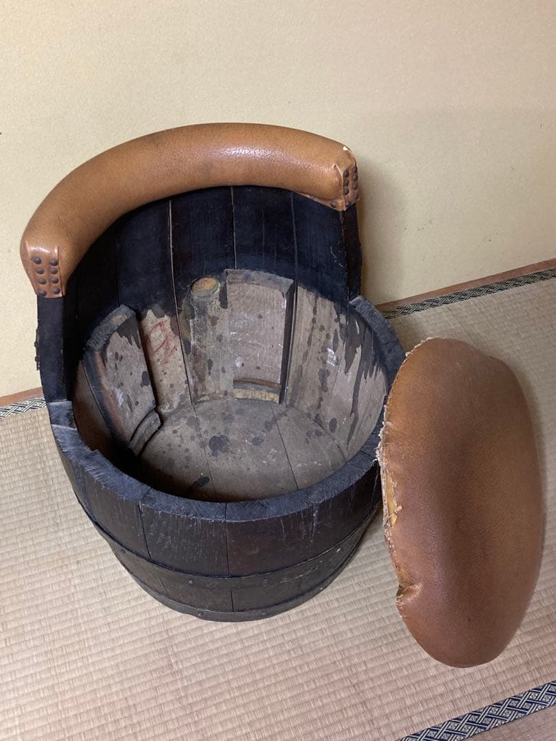 樽 樽型 チェア スツール 椅子 No.2