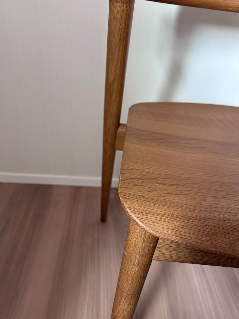 飛騨産業 SEOTO セミアームチェア 2脚目有 N5 板座 座面高45cm①