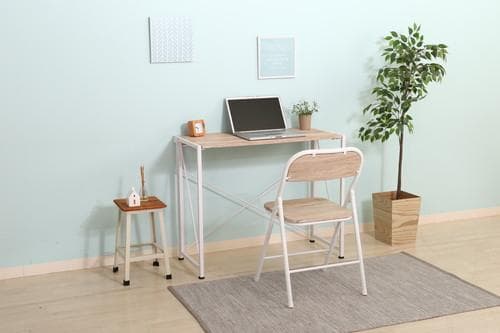 《新品・送料無料》《完成品》フォールディングデスク　エスタ　ＷＨ