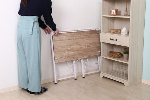 《新品・送料無料》《完成品》フォールディングデスク　エスタ　ＷＨ