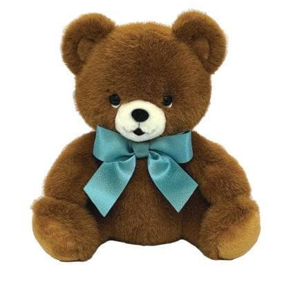 ポポリボンクマのぬいぐるみ３体セット（ブラウン・ベージュ・ピンク）