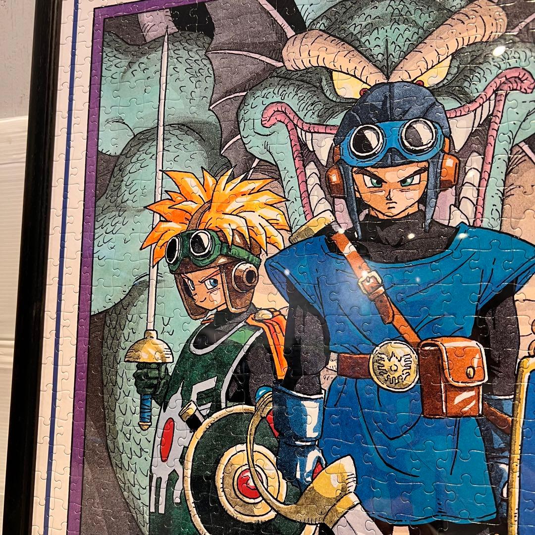 ドラゴンクエストⅠ•Ⅱ ジグソーパズル 1000ピース 完成品 ロトの勇者