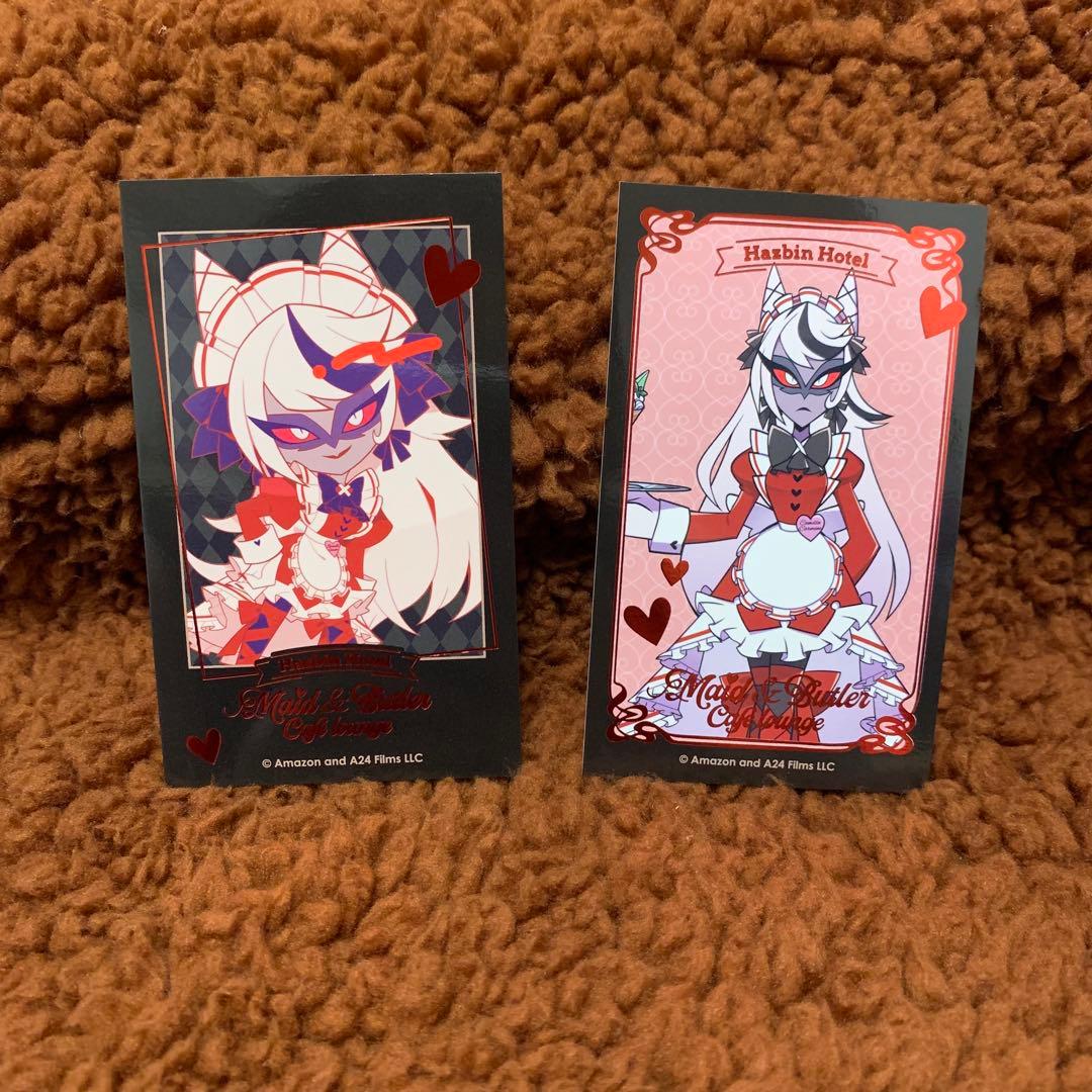 ハズビンホテル アニメイトカフェ 箔押しカード カミラ・カーマイン