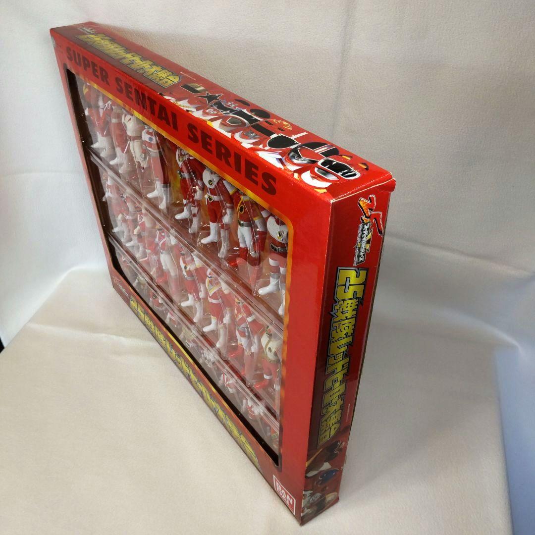〈新品未開封〉ソフビ 25戦隊レッドヒーロー大集合&スペシャル5レッドセット