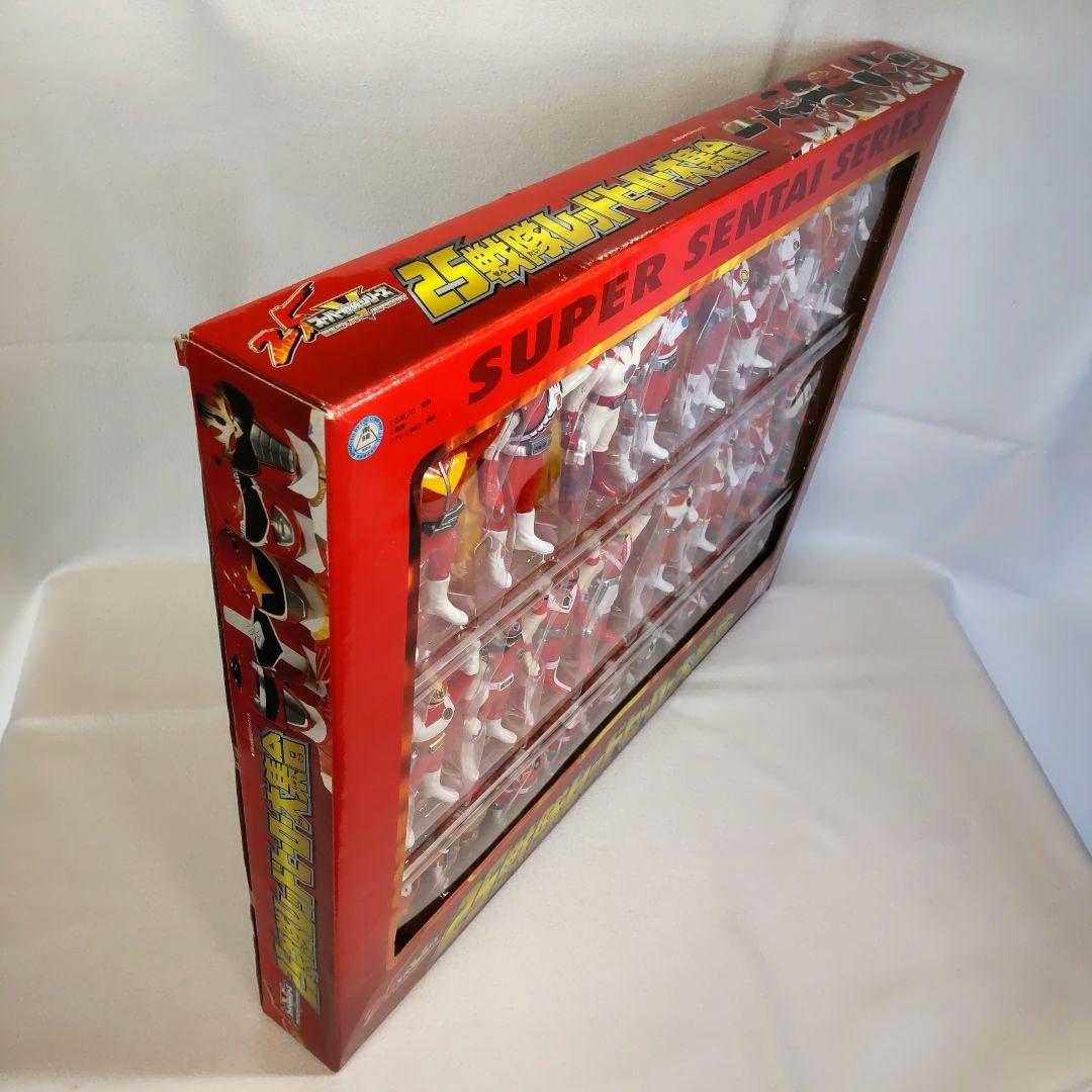 〈新品未開封〉ソフビ 25戦隊レッドヒーロー大集合&スペシャル5レッドセット