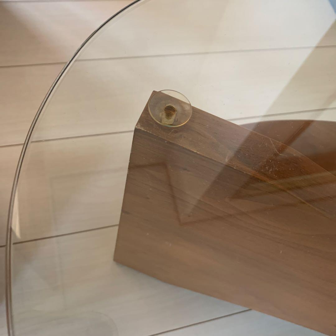 ノーチェ　ガラステーブル　⭐︎現地引渡しのみ⭐︎