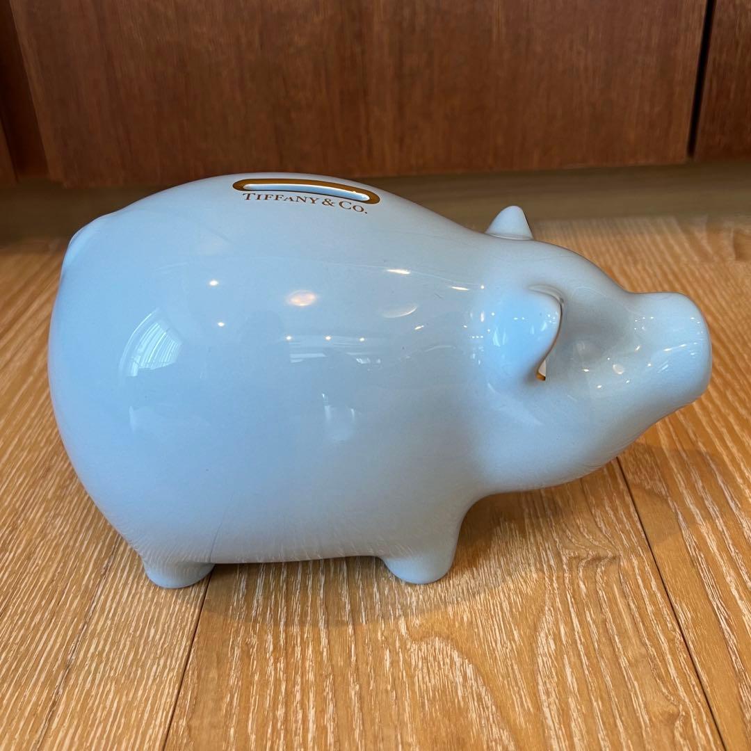 【新品】TIFFANY&Co. 「ティファニー」 ピギーバンク 貯金箱