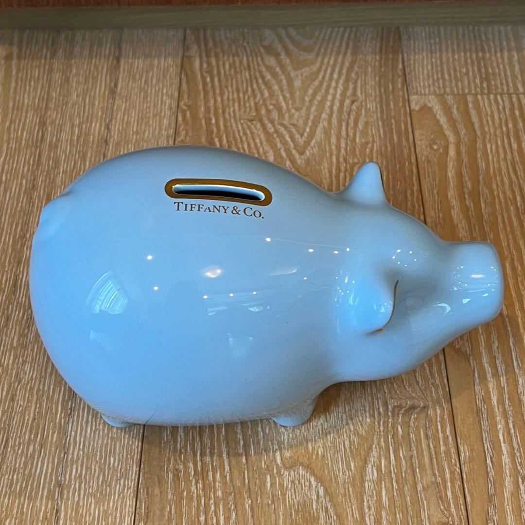 【新品】TIFFANY&Co. 「ティファニー」 ピギーバンク 貯金箱