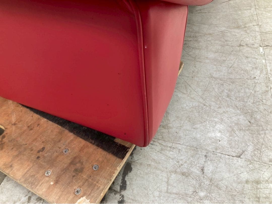 【年末感謝祭】ニコレッティ　アンバサダー　3人掛けソファ　イタリア　本革　レザー